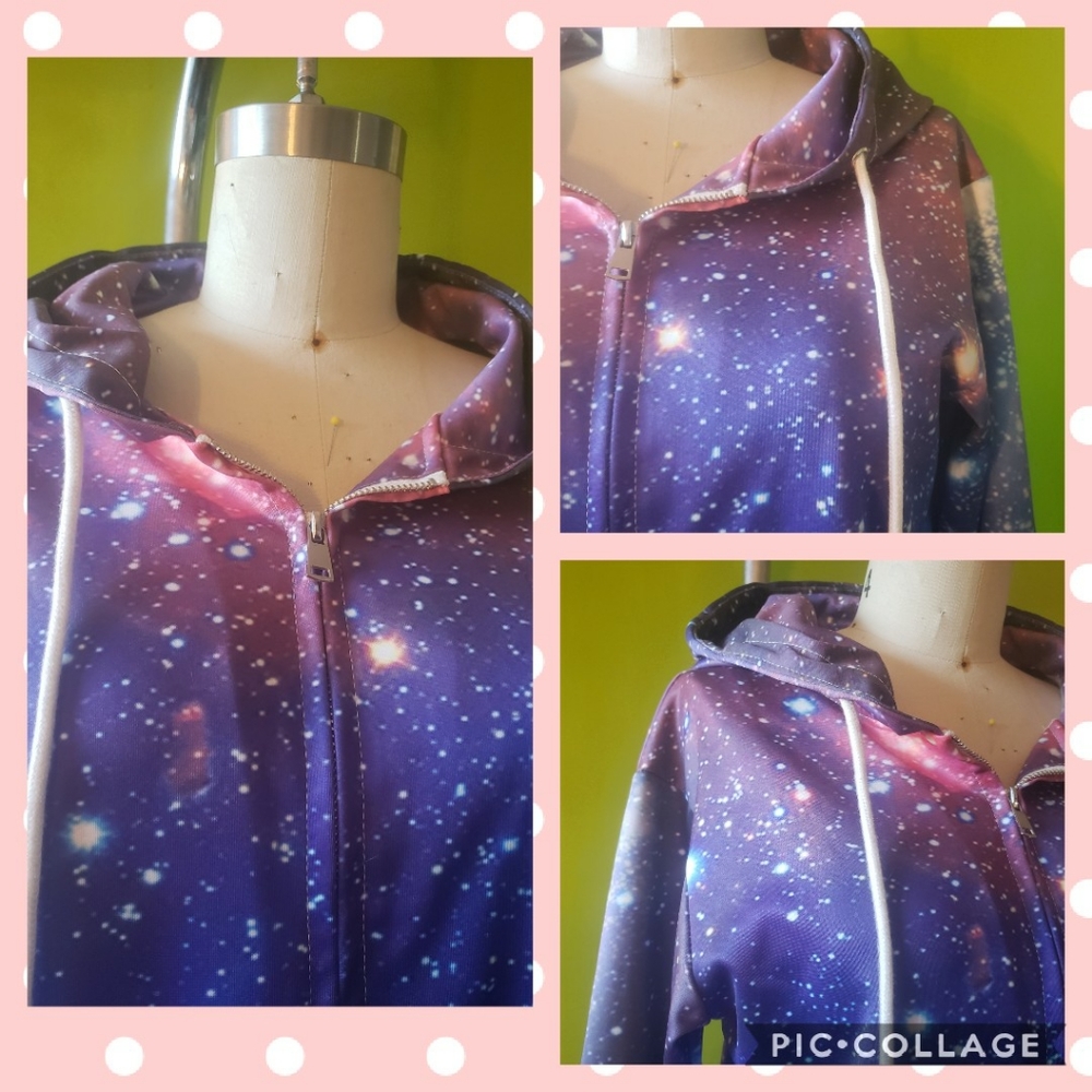 Galactic Spandex Hoodie - Picture 2 of 6